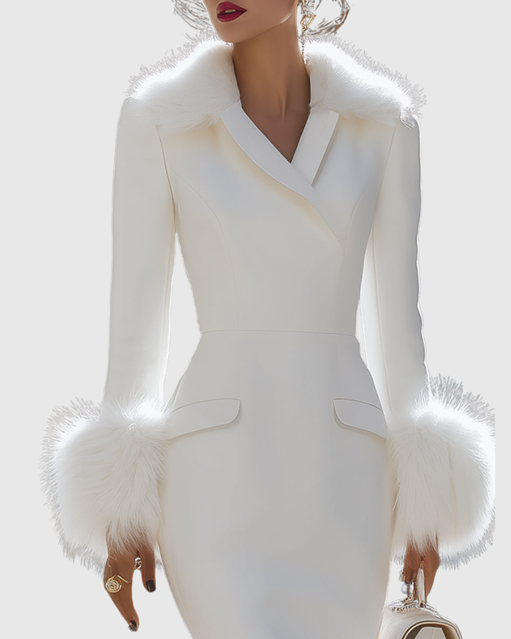 Zoë Ella™ | Ailith | Trimmed Midi Dress