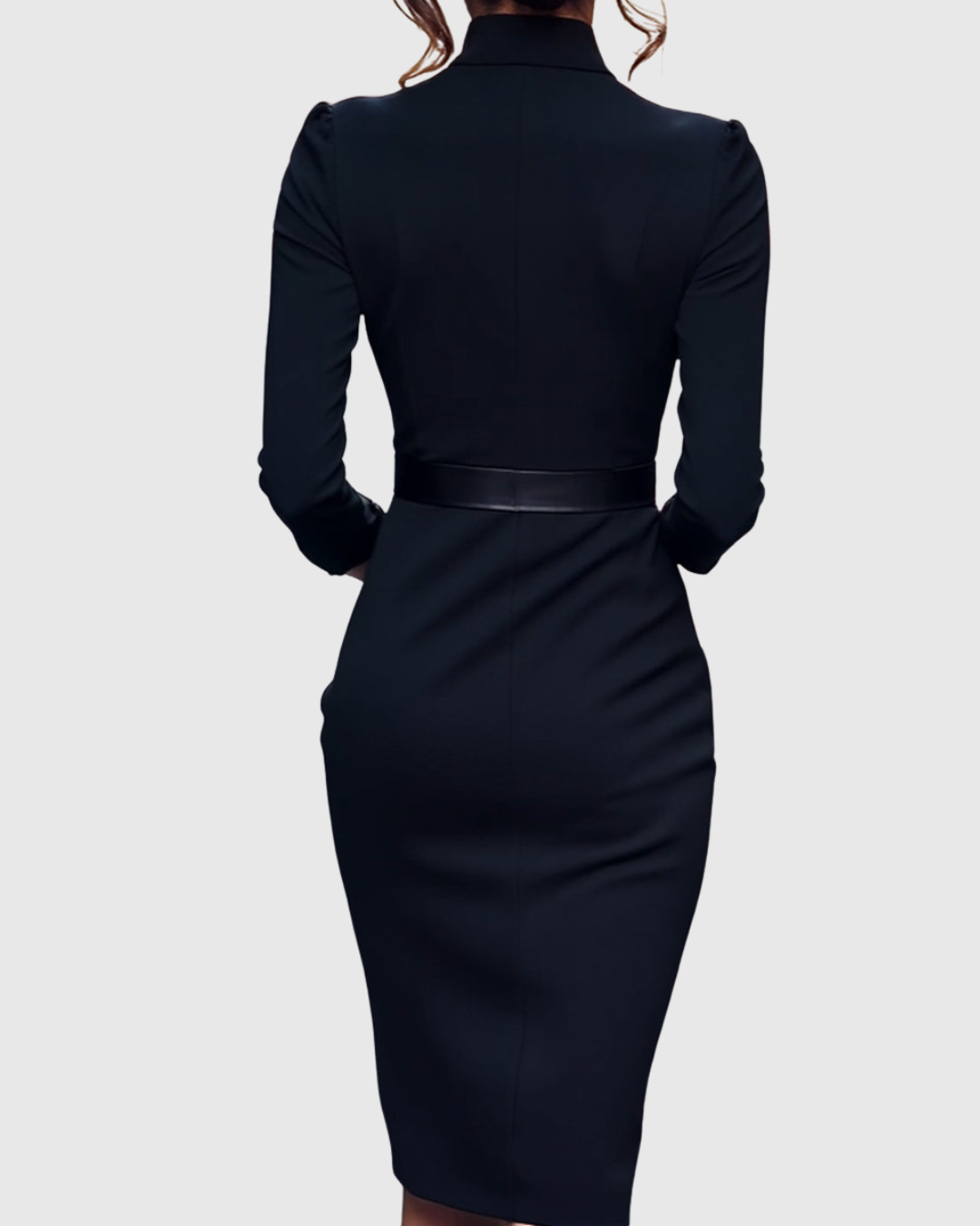 Zoë Ella™ |Claribel | Refined Midi Dress