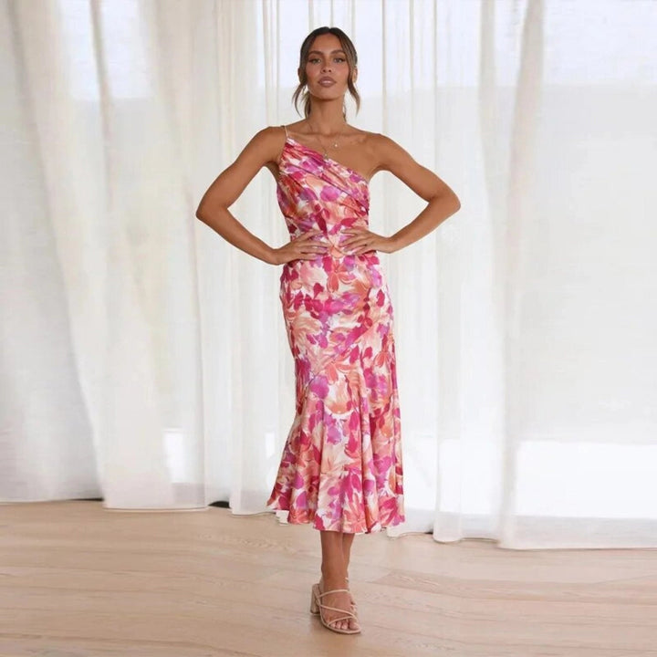 Zoë Ella™ |  Lola - Asymmetric Maxi Dress