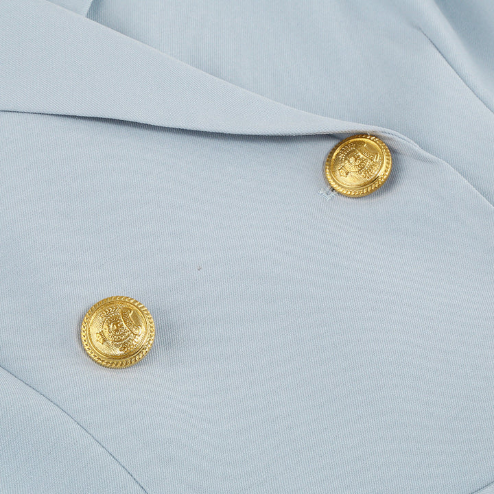 Zoë Ella™ | Luxe Cape Blazer With Mini Dress And Belt