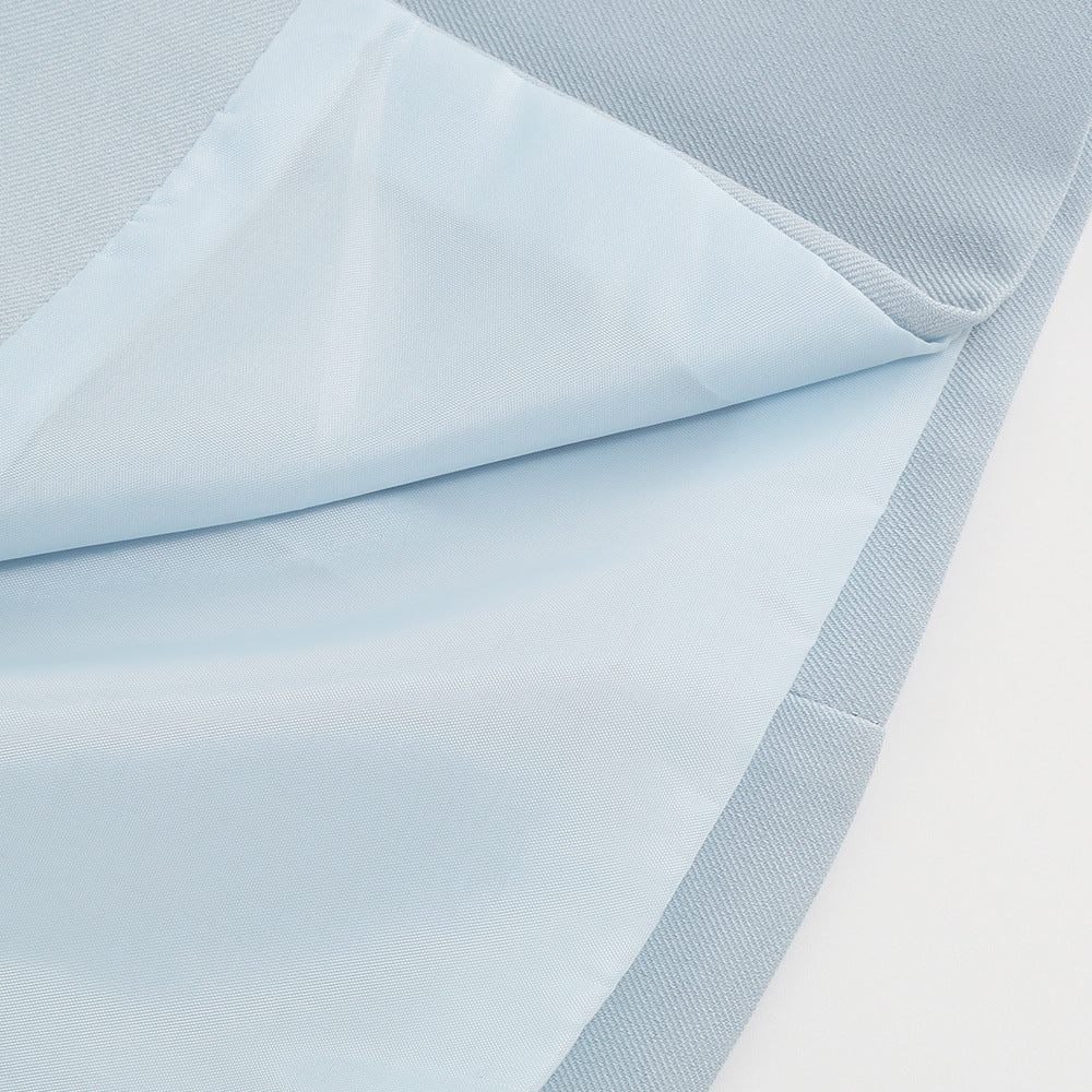 Zoë Ella™ | Luxe Cape Blazer With Mini Dress And Belt