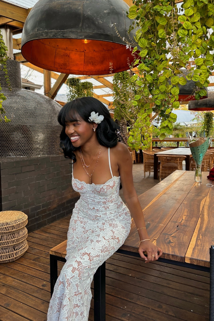 Zoë Ella™  | Janessa | Lace Maxi Dress