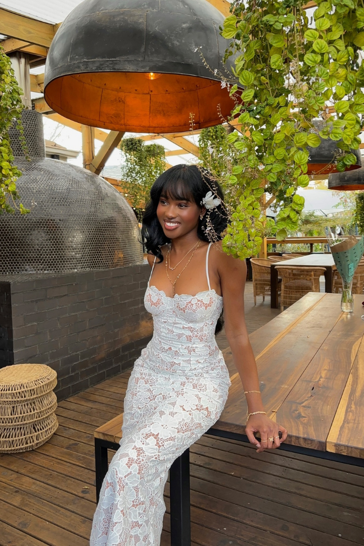 Zoë Ella™  | Janessa | Lace Maxi Dress