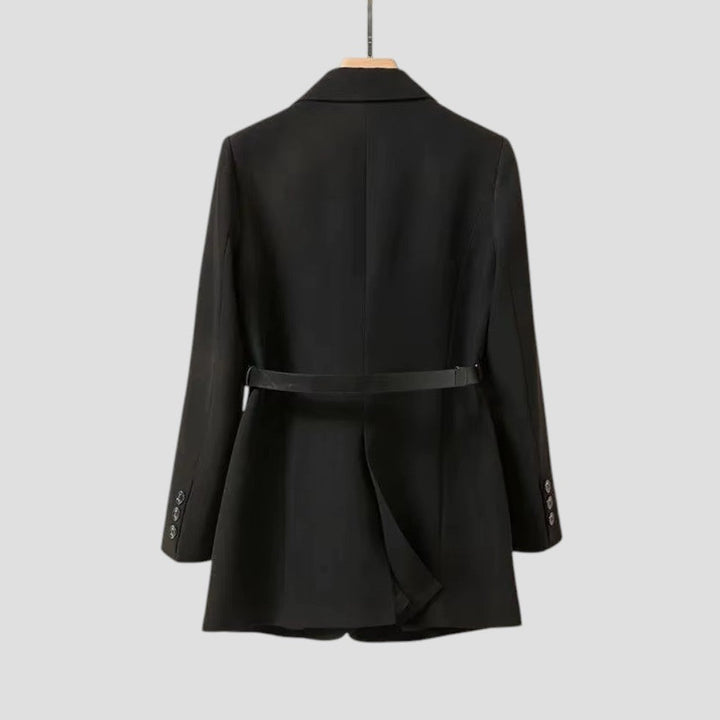 Zoë Ella™ | Elegant Women’s Belted Blazer Jacket