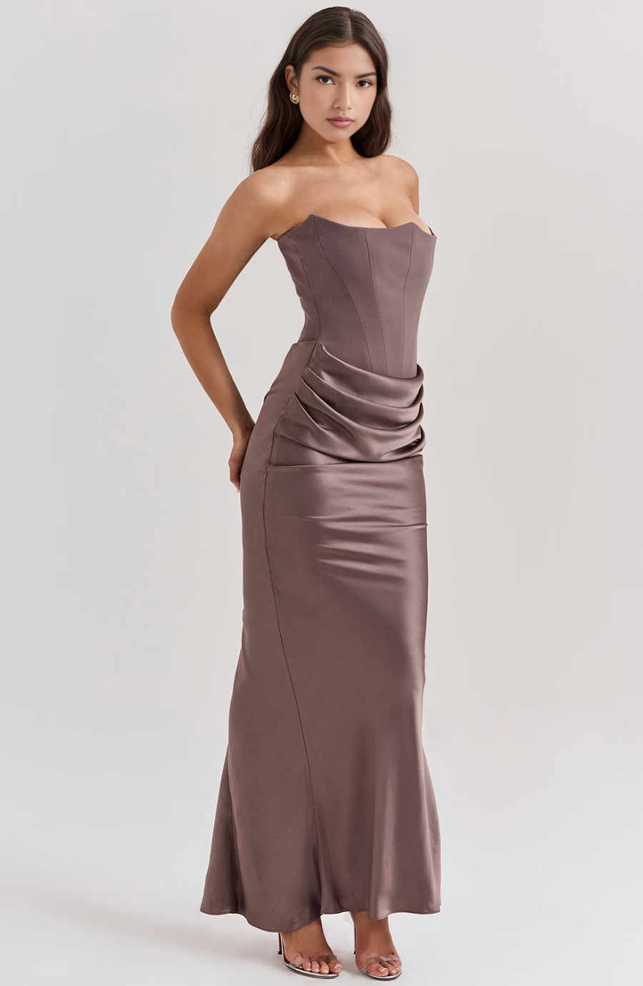 Zoë Ella™ | Aurelia | Strapless Maxi Dress