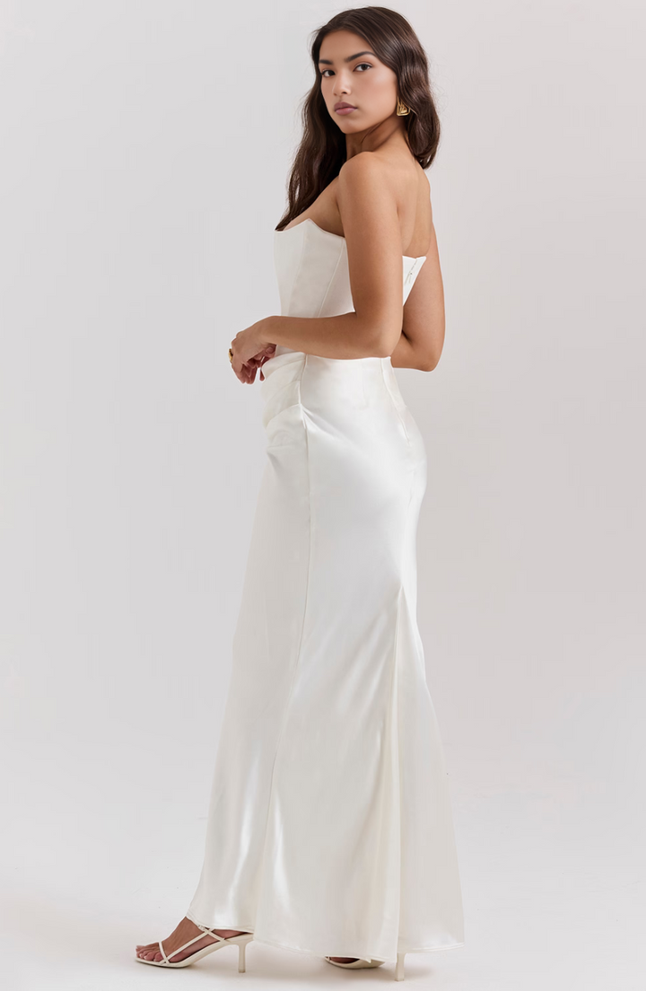 Zoë Ella™ | Aurelia | Strapless Maxi Dress