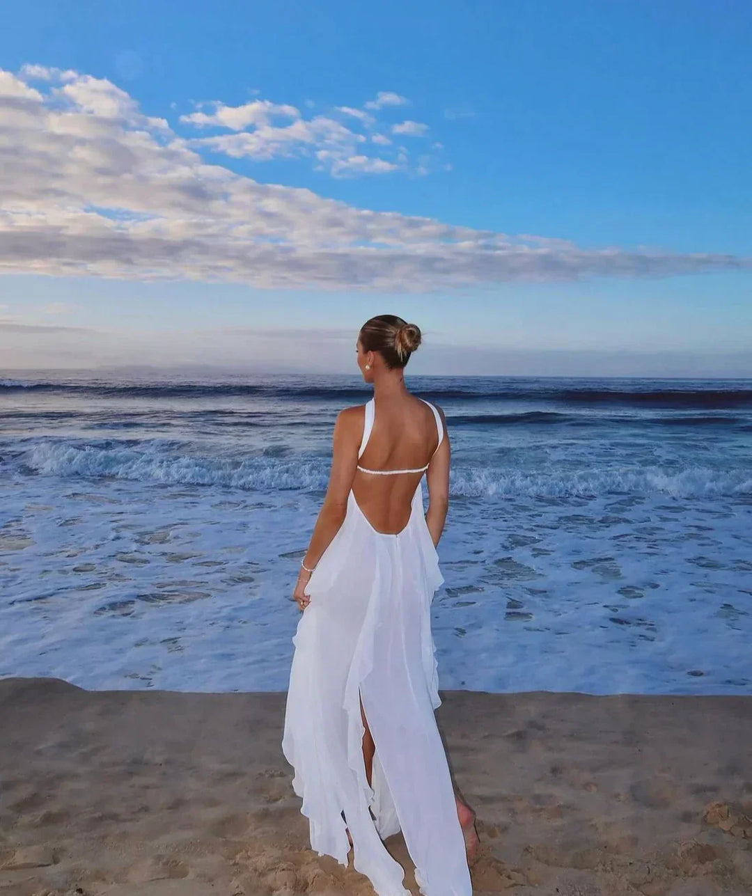 Zoë Ella™  | Dorine | Ruffle Maxi Dress