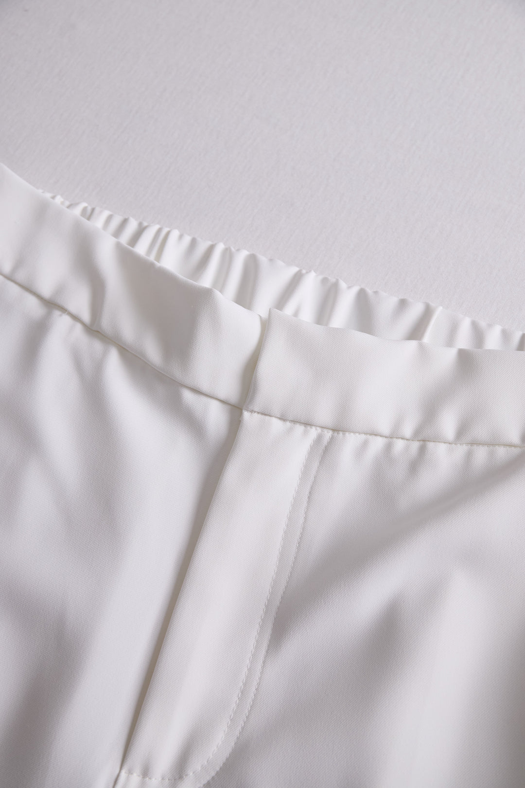 Zoë Ella™ |Elegant White High-Waisted Trousers