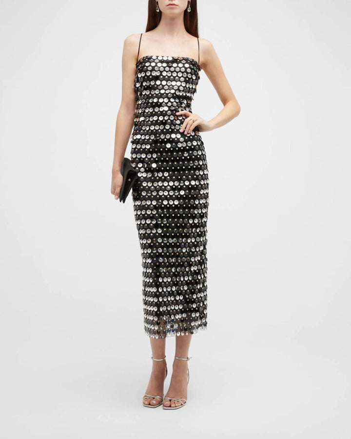 Zoë Ella™  | Jocelyn - Sizzling Sequins Midi Dress