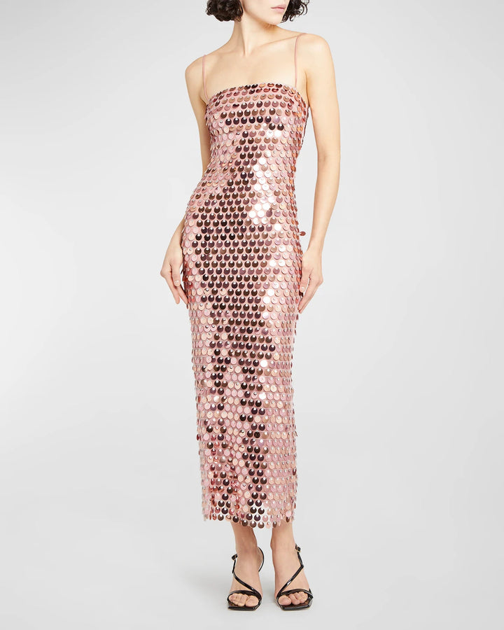 Zoë Ella™  | Jocelyn - Sizzling Sequins Midi Dress