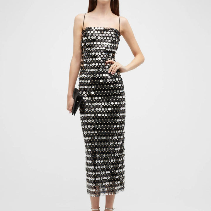 Zoë Ella™  | Jocelyn - Sizzling Sequins Midi Dress