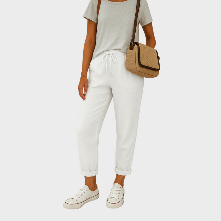 Zoë Ella™ | Lightweight Linnen Pants