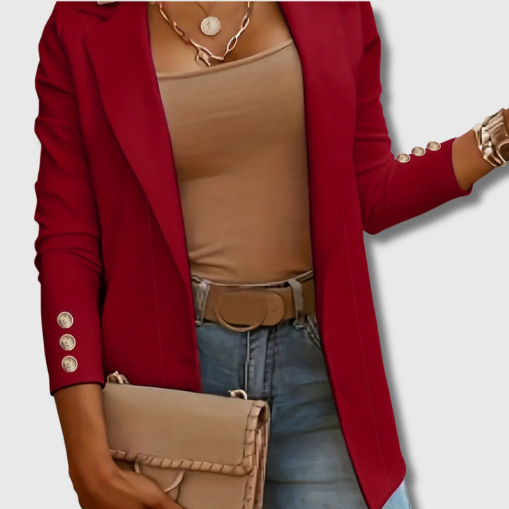 Zoë Ella™ | Noémie - Women's Elegant Long Jacket Limited Edition