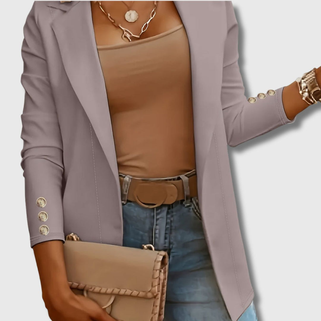 Zoë Ella™ | Noémie - Women's Elegant Long Jacket Limited Edition