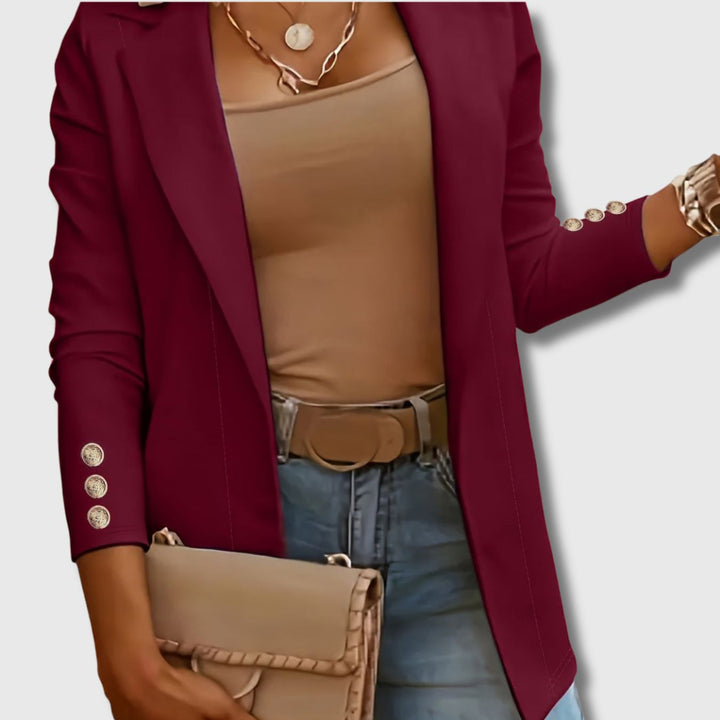 Zoë Ella™ | Noémie - Women's Elegant Long Jacket Limited Edition