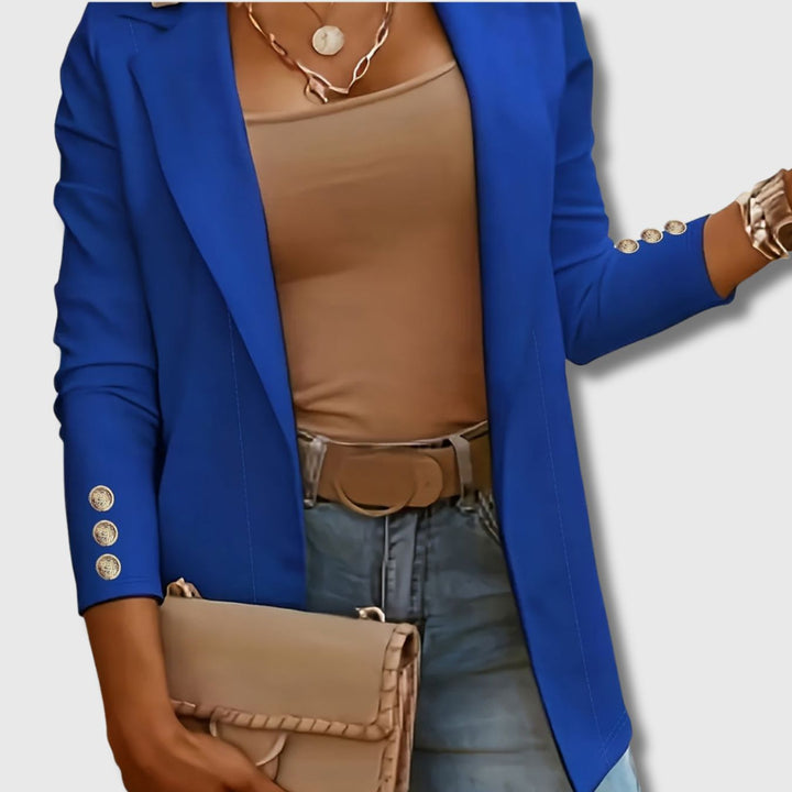 Zoë Ella™ | Noémie - Women's Elegant Long Jacket Limited Edition