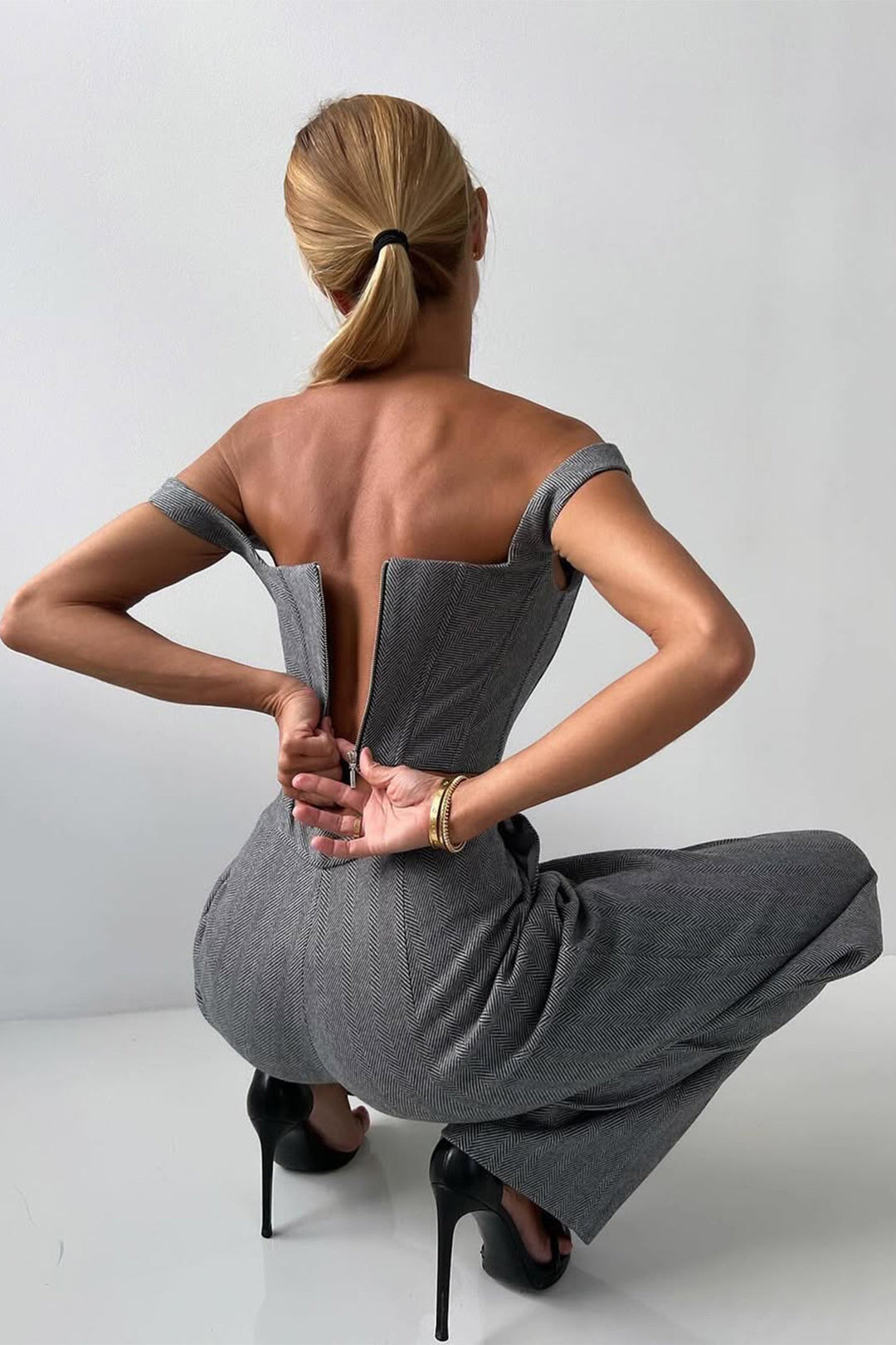 Zoë Ella™ | Dolce™ - Three-piece set with double-breasted blazer