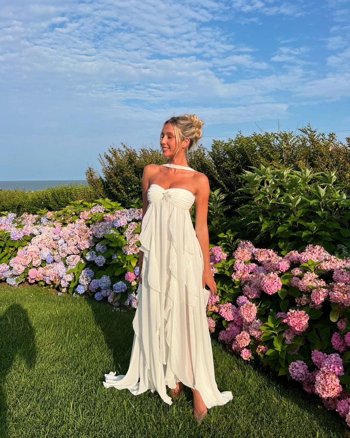 Zoë Ella™  | Dorine | Ruffle Maxi Dress