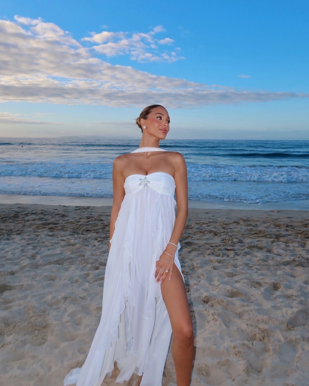 Zoë Ella™  | Dorine | Ruffle Maxi Dress