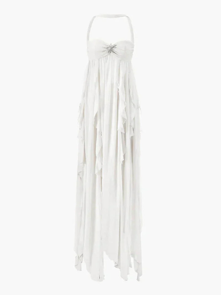 Zoë Ella™  | Dorine | Ruffle Maxi Dress