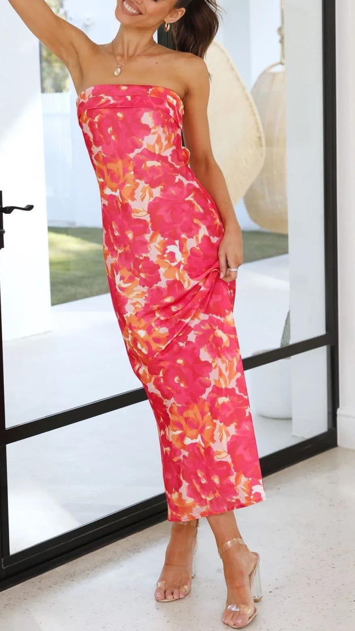 Zoë Ella™  | Bellamy - Sleeveless Floral Maxi Dress
