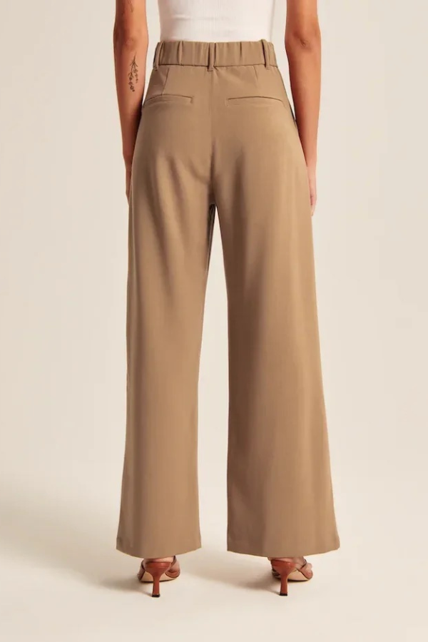 Zoë Ella™ | Wide Leg Tailored Pants