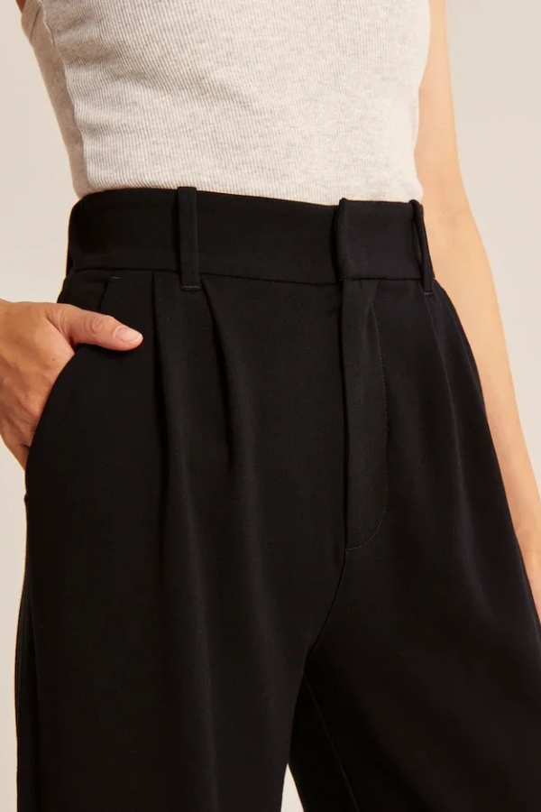 Zoë Ella™ | Wide Leg Tailored Pants