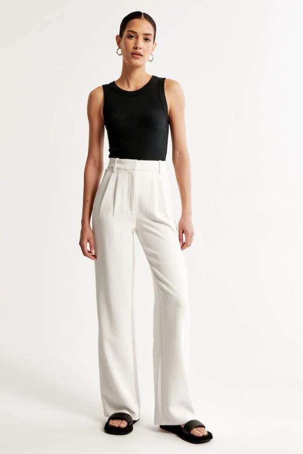 Zoë Ella™ | Wide Leg Tailored Pants
