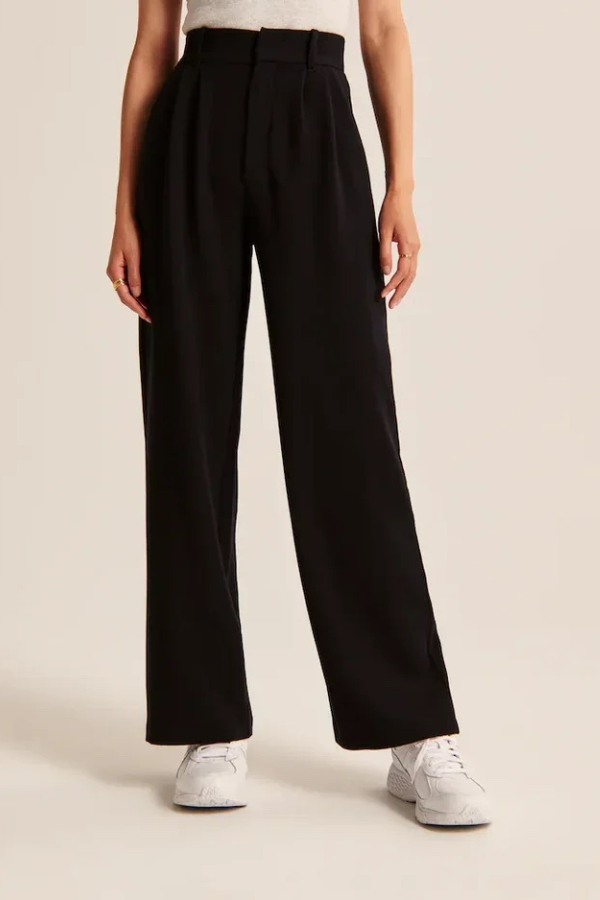 Zoë Ella™ | Wide Leg Tailored Pants