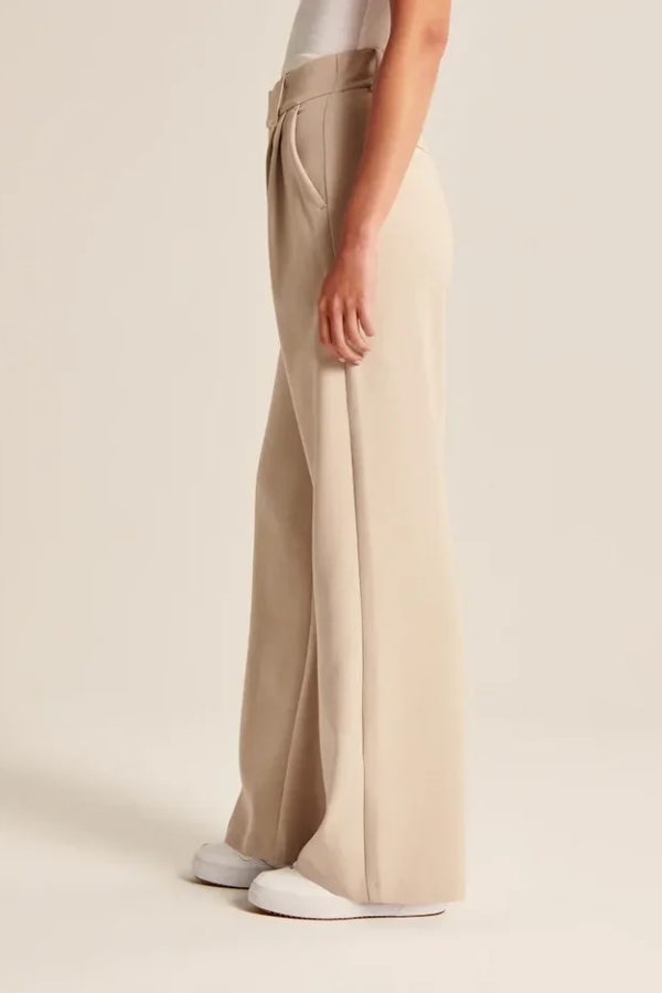 Zoë Ella™ | Wide Leg Tailored Pants