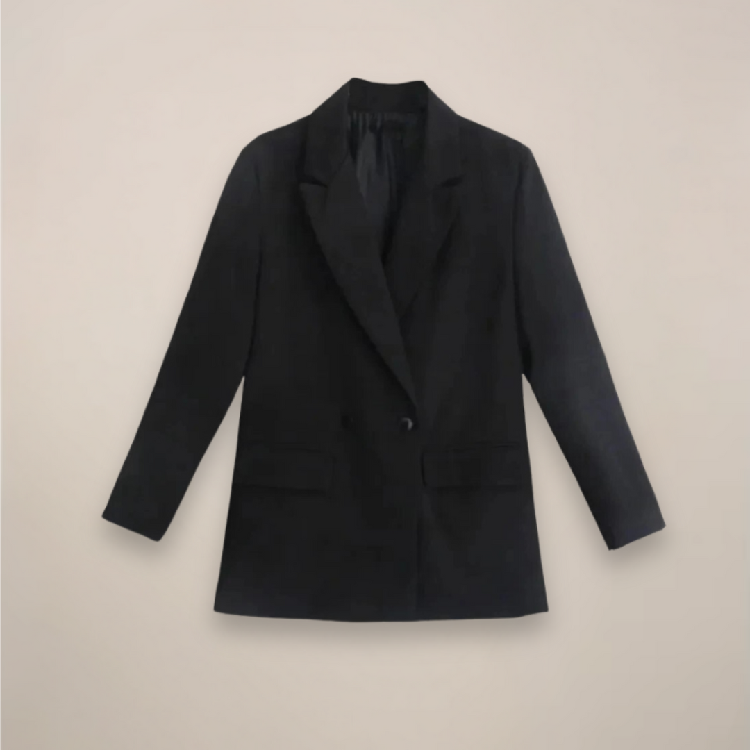 Zoë Ella™ | Elegant Oversized Double-Breasted Blazer Coat