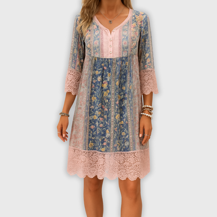 Zoë Ella™ | Luxury Patterned Dress