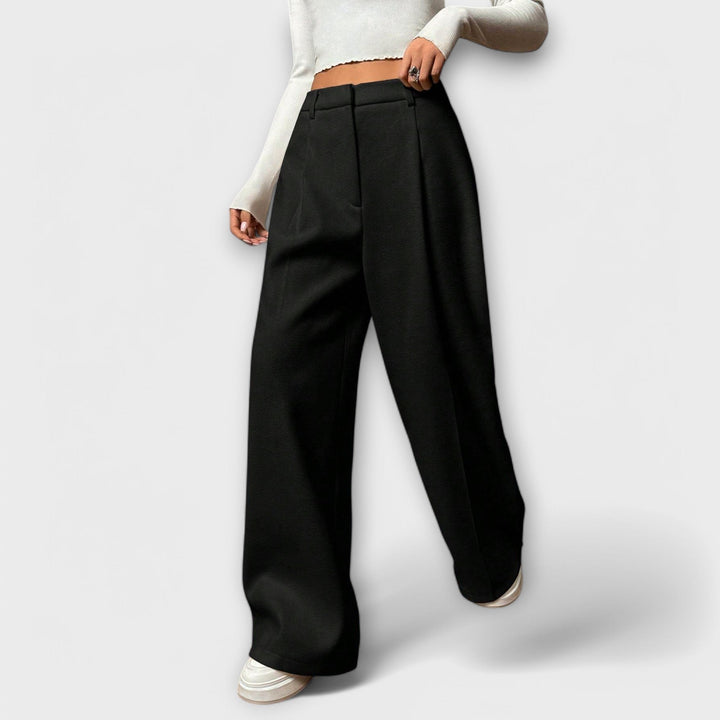 Zoë Ella™ | Wide High-Waist Pants