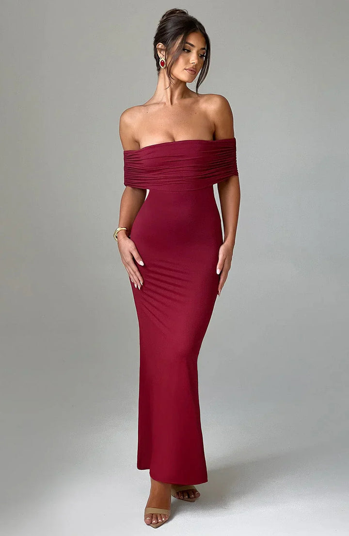 Zoë Ella™  | Olympia | Elegant Backless Maxi Dress