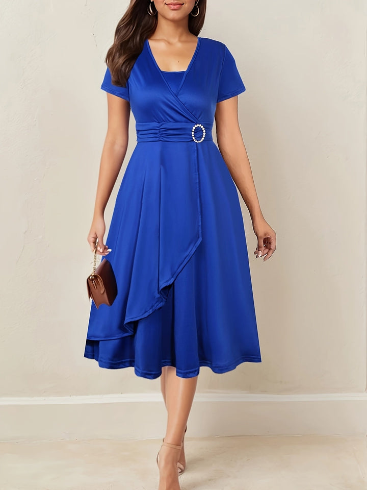 Zoë Ella™  | Madelyn | Elegant Midi Dress