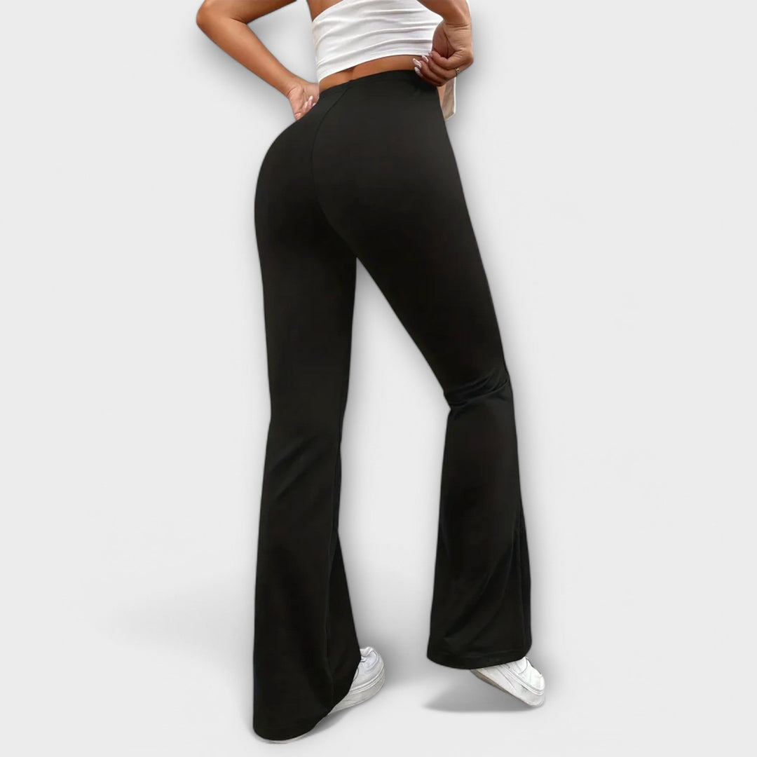 Zoë Ella™ |Serena - Relaxed Pants with Flared Leg