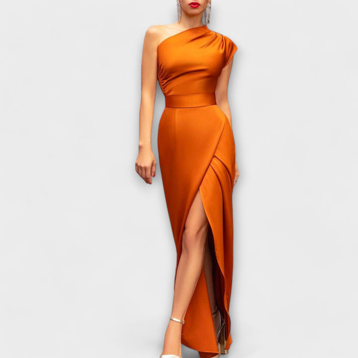 Zoë Ella™ | Elegant One-Shoulder Dress