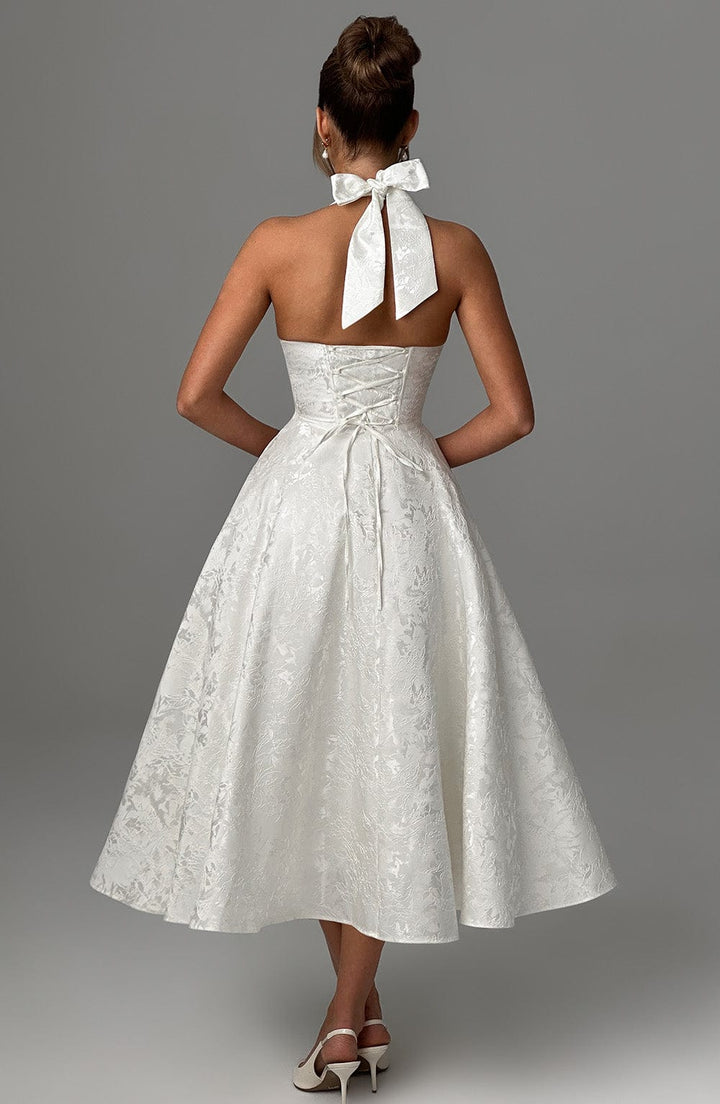 Zoë Ella™  | Iris | Elegant Midi Dress