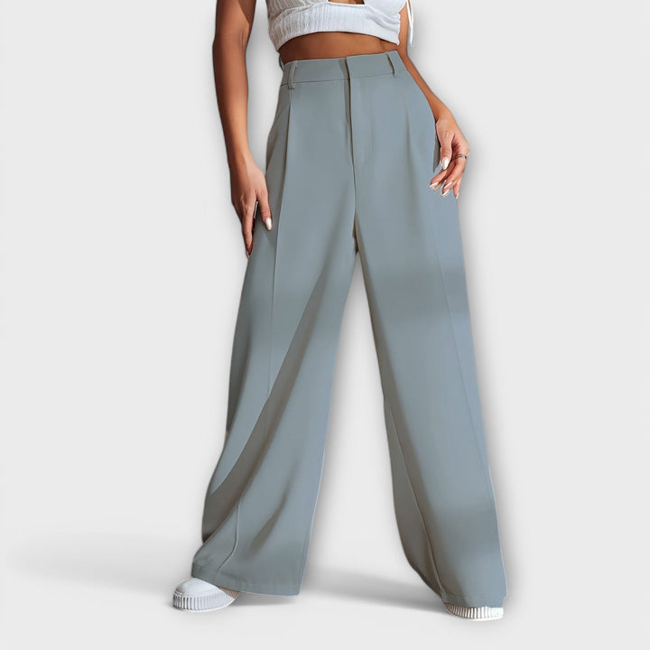 Zoë Ella™ | Elegant High-Waist Pants