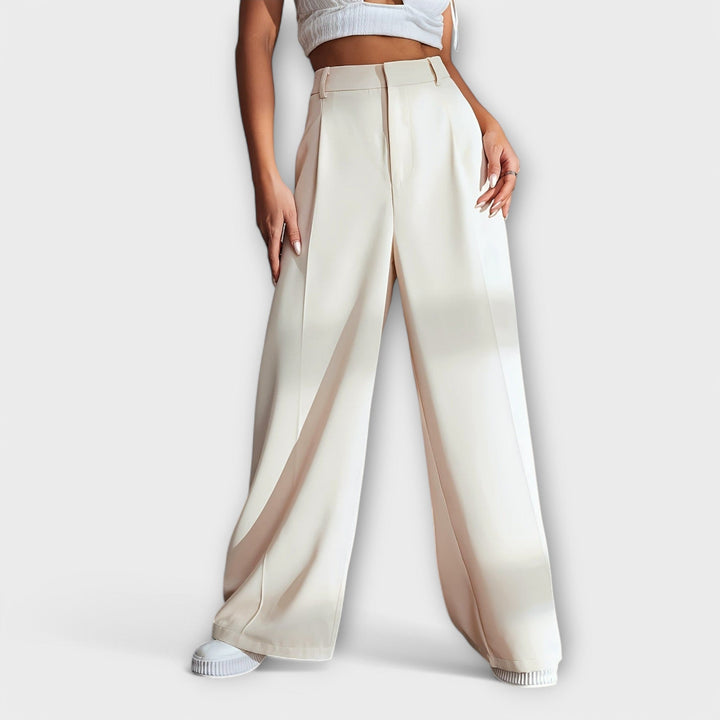 Zoë Ella™ | Elegant High-Waist Pants
