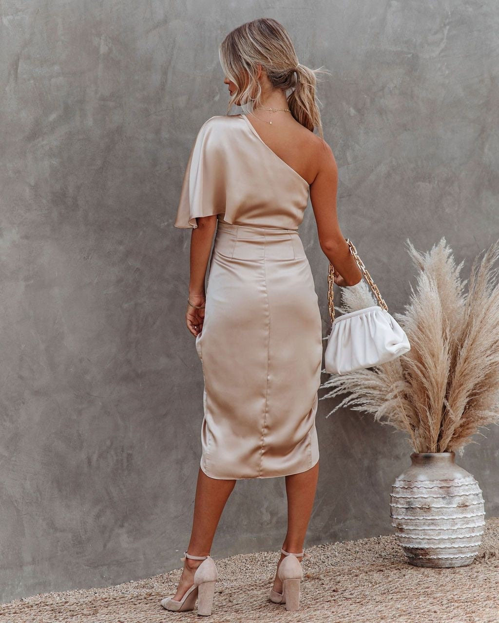 Zoë Ella™  | Kaelani | Chic Satin Dress