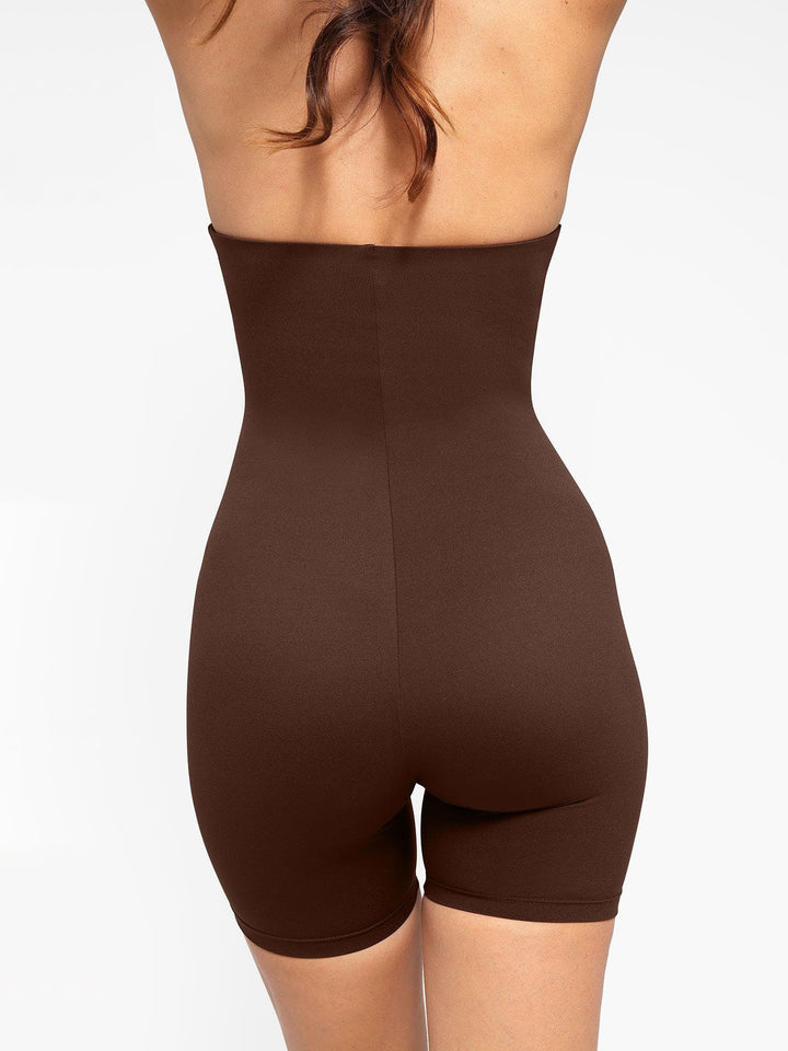 Zoë Ella™ | Shapewear Sculpting Cutaway Halter Romper