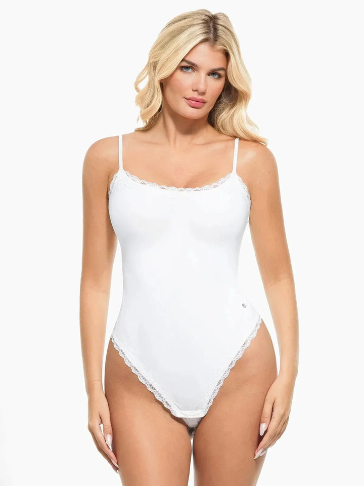 Zoë Ella™ | Cloud-Touch Shaping All-in-One Lace Bodysuit
