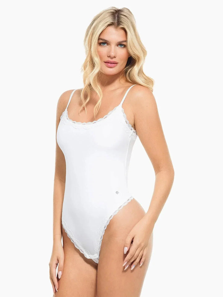 Zoë Ella™ | Cloud-Touch Shaping All-in-One Lace Bodysuit