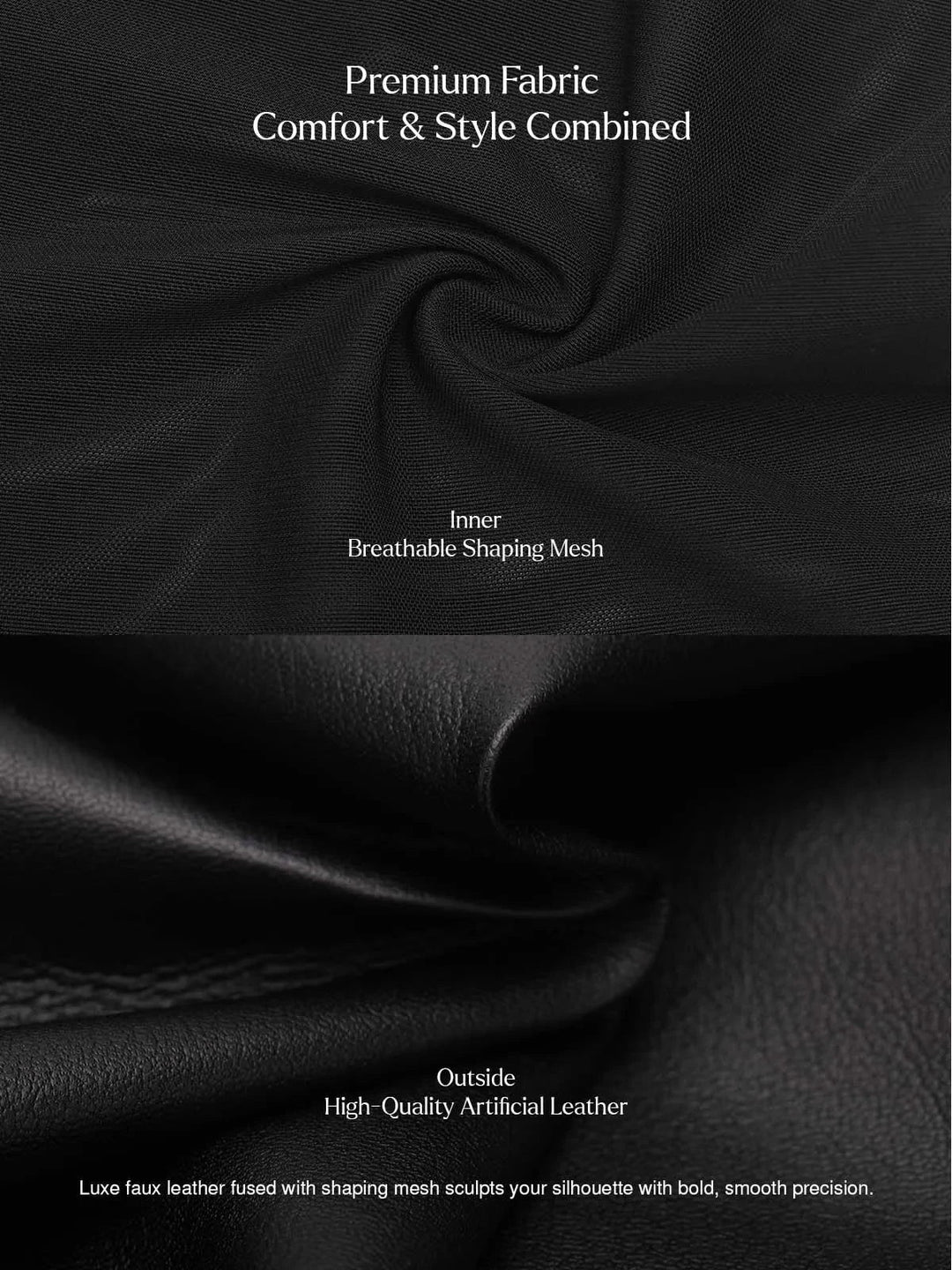 Zoë Ella™ | Faux Leather High Waisted Wide Leg Pants