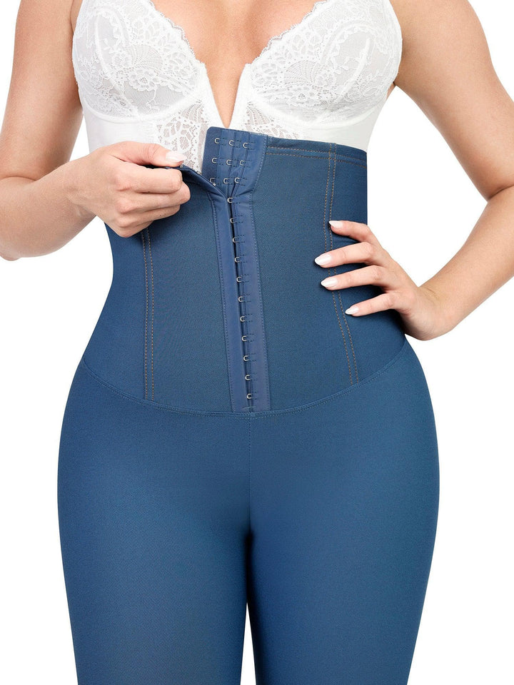 Zoë Ella™ | Shapewear High-Waist Tummy Control Denim Leggings