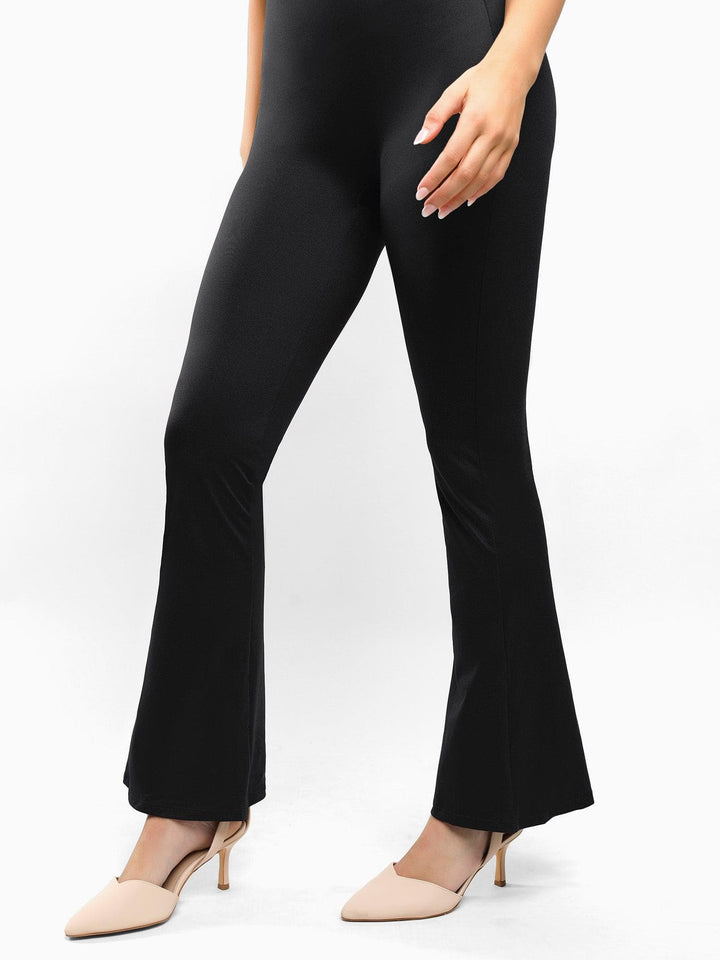 Zoë Ella™ | Shapewear Butt Lift Flare Leg Strappy Jumpsuit