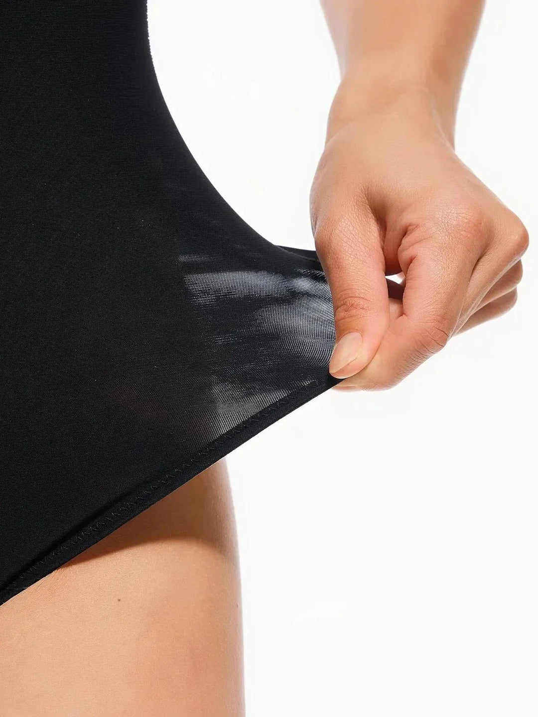 Zoë Ella™ | Sculpting 3-in-1 Faux Leather Bodysuit