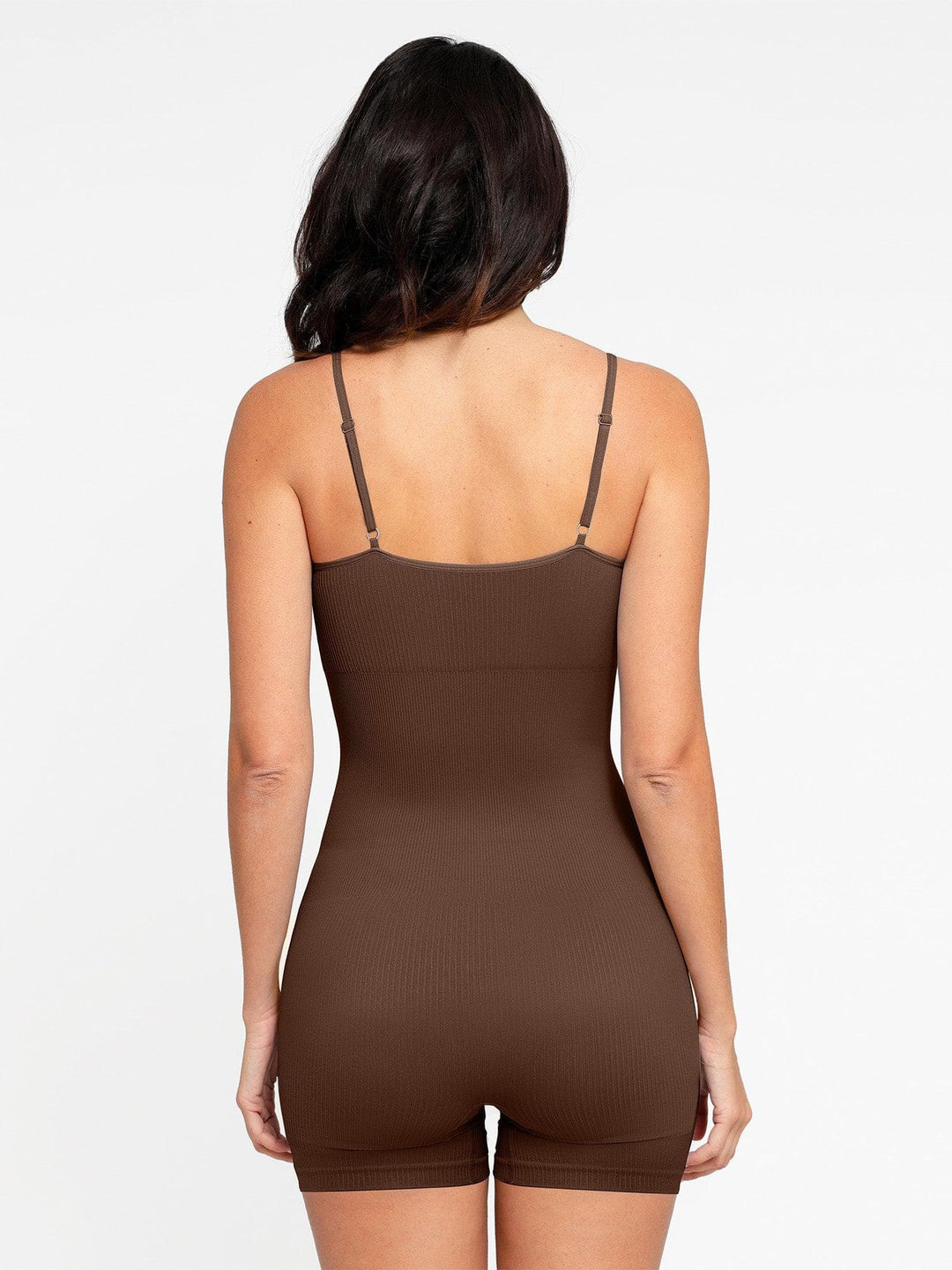 Zoë Ella™ | Shapewear Seamless Rib Strappy Romper