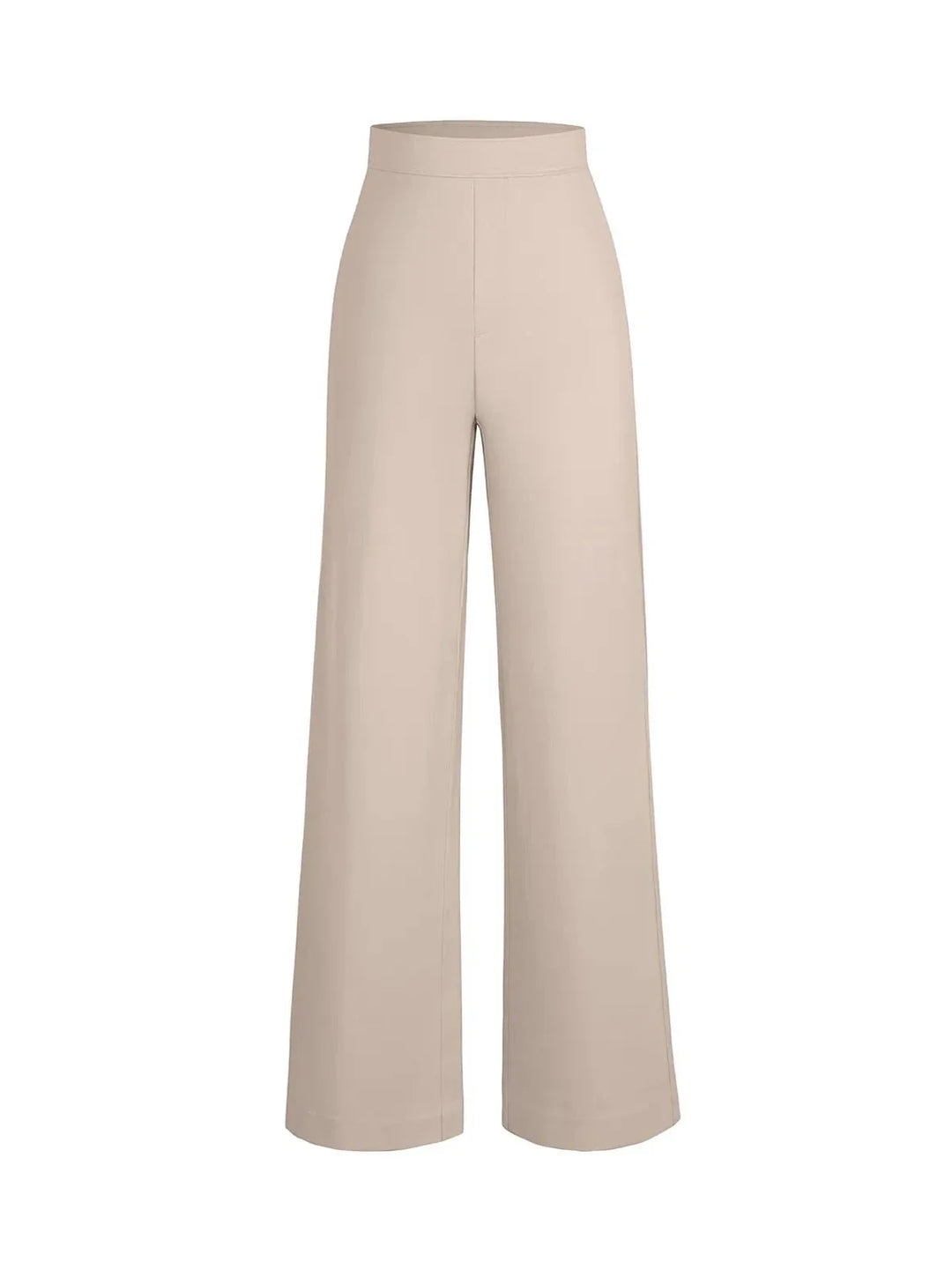 Zoë Ella™ | Shapewear Executive High Waisted Wide-Leg Ponte Pants